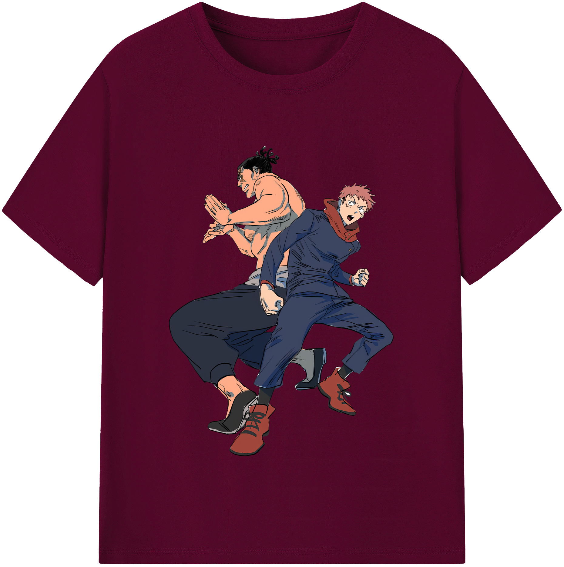 （画像用） 呪術廻戦 Jujutsu Kaisen レディースカジュアルプリントTシャツ（綿100％）